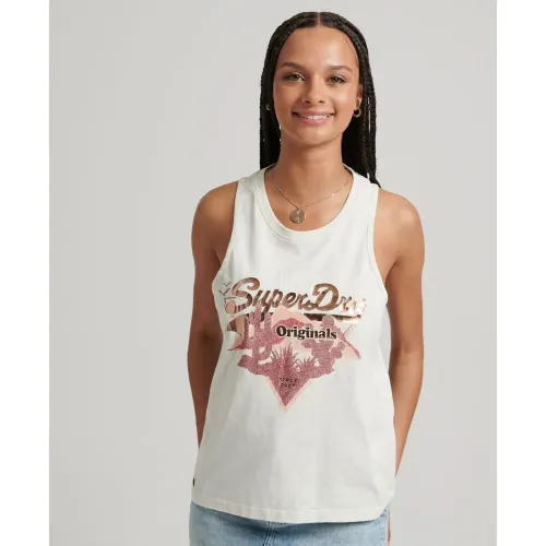 슈퍼드라이 빈티지 Vl Narrative 나시 티셔츠 139531251