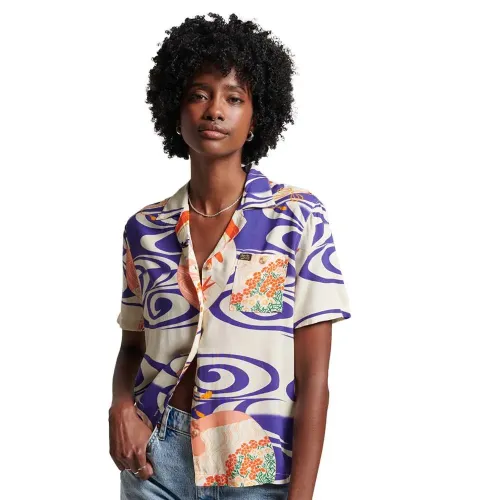 슈퍼드라이 빈티지 Beach Resort 셔츠 139600130