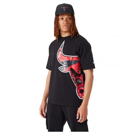 뉴에라 Chicago Bulls Large Team 로고 반팔 티셔츠 139609609