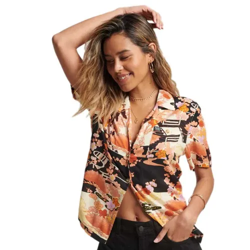 슈퍼드라이 빈티지 Beach Resort 반팔 셔츠 139617537