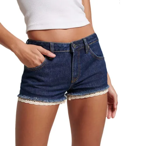 슈퍼드라이 빈티지 데님 반바지 139680110