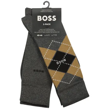 보스 Argyle 10244703 양말 2 켤레 139754375