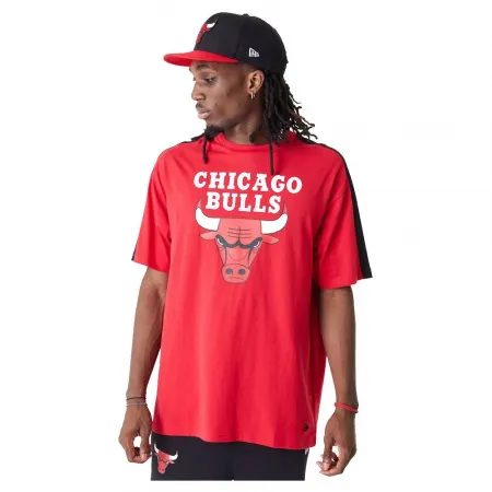뉴에라 NBA Colour Block OS Chicago Bulls 반팔 티셔츠 139860583