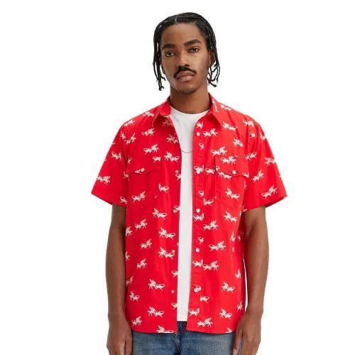 리바이스 Relaxed Fit Western 반팔 티셔츠 139888689