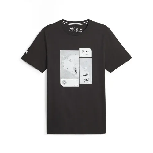 푸마 BMW MMS Ess Car 그래픽 반팔 티셔츠 139963816