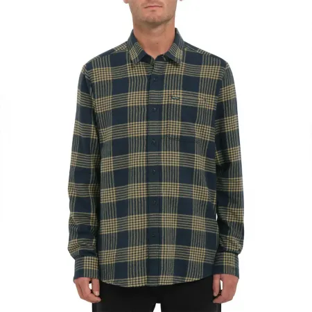 볼컴 A0532303 Caden Plaid 긴팔 셔츠 140083058