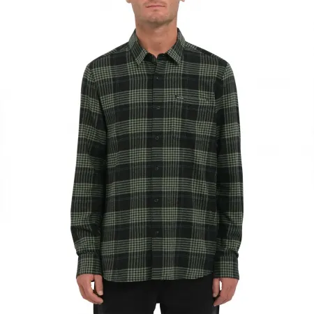 볼컴 Caden Plaid 긴팔 셔츠 140083161