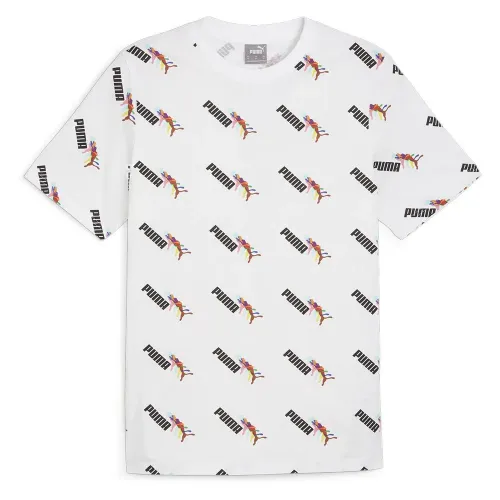 푸마 Ess+ Love Wins Aop 반팔 티셔츠 140130978