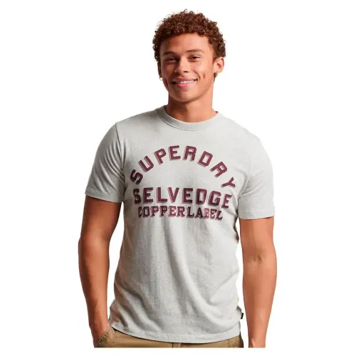 슈퍼드라이 Cooper Label Workwear 반팔 티셔츠 140140644