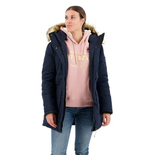 슈퍼드라이 Everest Faux Fur 파카 140140739