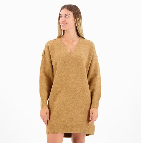 슈퍼드라이 V Jumper 긴팔 짧은 원피스 140141034