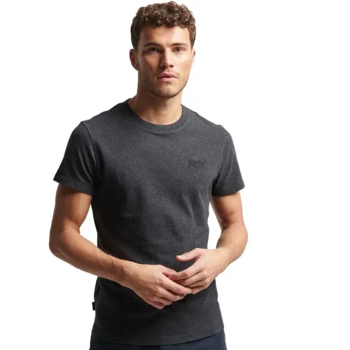 슈퍼드라이 빈티지 Logo Embroidered 반팔 티셔츠 140141064