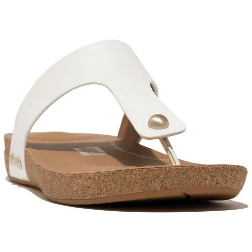 핏플랍 Iqushion 레더 Toe-Post 슬리퍼 140168931