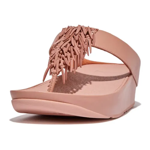 핏플랍 Rumba Beaded 레더 Toe-Post 슬리퍼 140168992