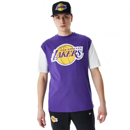 뉴에라 Los Angeles Lakers NBA Color Insert 반팔 티셔츠 140179939