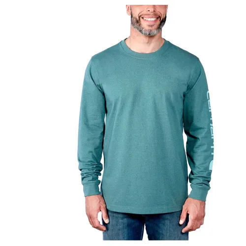 칼하트 Emea Sleeve Logo 긴팔 티셔츠 140187091