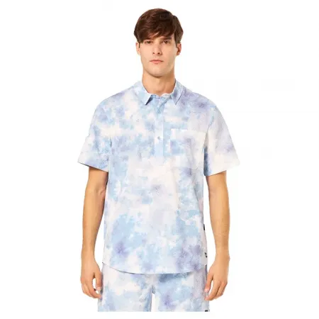 오클리 APPAREL Deco Palms RC Button Down 반팔 셔츠 140223058