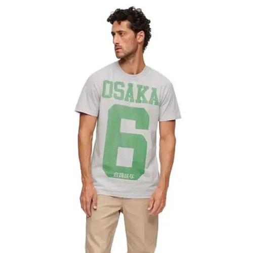 슈퍼드라이 Osaka 6 Marl Standard 반팔 티셔츠 140336458