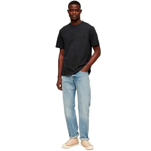 슈퍼드라이 Contrast Stitch Pocket 반팔 티셔츠 140587927