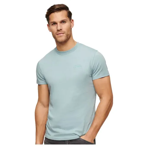 슈퍼드라이 에센셜 Logo Embroidered Ub 반팔 티셔츠 140588080