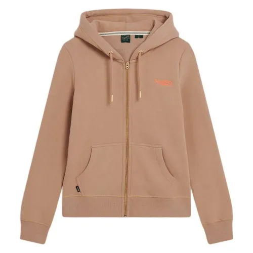 슈퍼드라이 에센셜 Logo 풀지퍼 스웨터 140588098