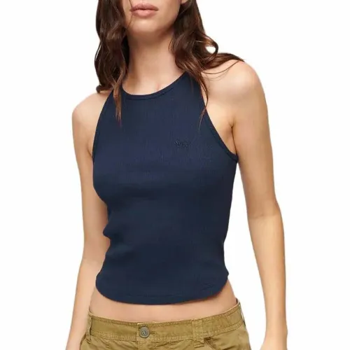 슈퍼드라이 에센셜 Logo Racer 나시 티셔츠 140588117