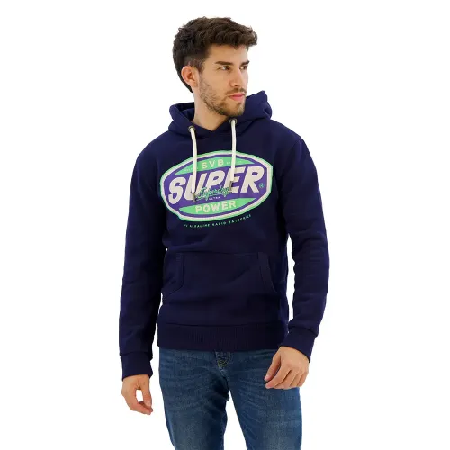 슈퍼드라이 Gasoline Workwear 그래픽 후드티 140588217