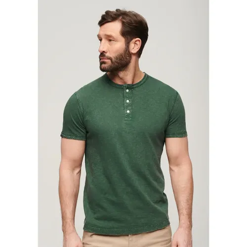 슈퍼드라이 Grandad 반팔 티셔츠 140588225