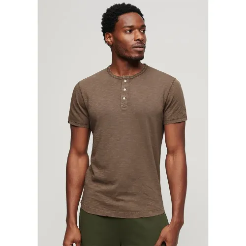 슈퍼드라이 Grandad 반팔 티셔츠 140588228