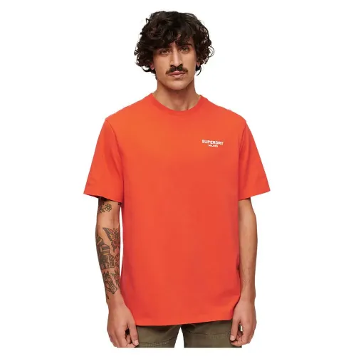 슈퍼드라이 Luxury Sport Loose 반팔 티셔츠 140588323