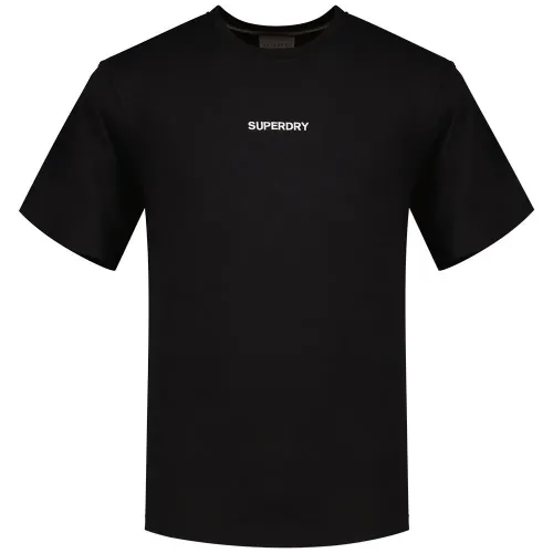 슈퍼드라이 Micro Logo 그래픽 Loose 반팔 티셔츠 140588372