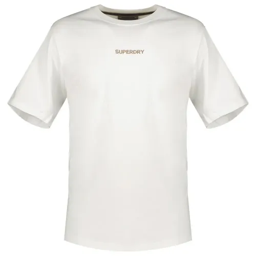 슈퍼드라이 Micro Logo 그래픽 Loose 반팔 티셔츠 140588373