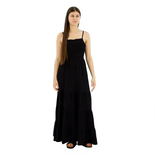 슈퍼드라이 Smocked 긴 원피스 140588580