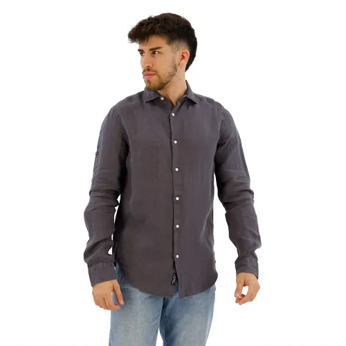 슈퍼드라이 Studios Casual Linen 긴팔 셔츠 140588708