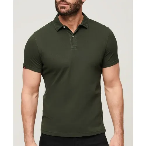 슈퍼드라이 Studios Jersey 긴 소매 폴로 140588723