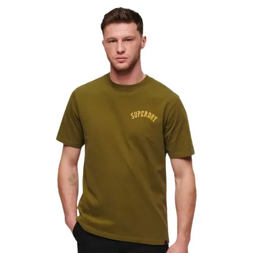 슈퍼드라이 Tattoo 그래픽 Loose 반팔 티셔츠 140588769