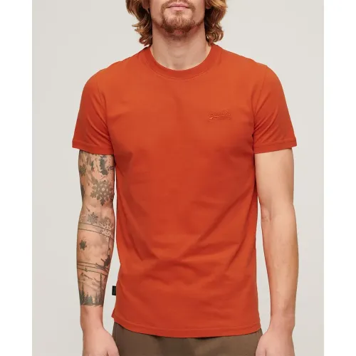 슈퍼드라이 빈티지 Logo Embroidered 반팔 티셔츠 140588913