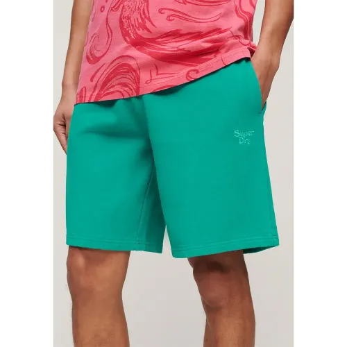 슈퍼드라이 빈티지 Washed 운동복 반바지 140589001