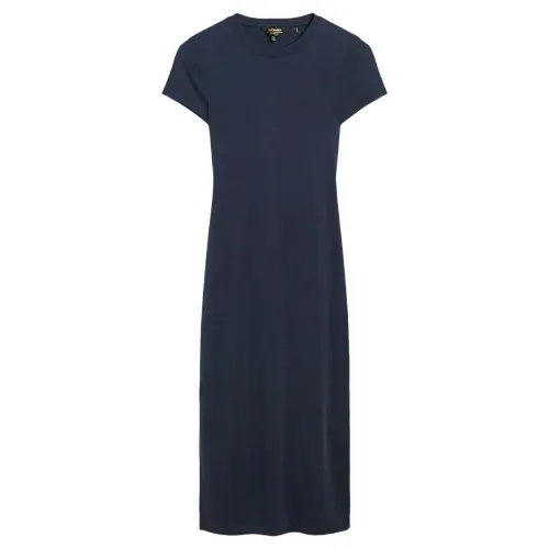 슈퍼드라이 W8011613A 반팔 미디 원피스 140589042