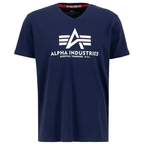 알파 인더스트리 Basic T 반팔 V넥 티셔츠 140589356