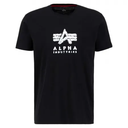 알파 인더스트리 Grunge Logo T 반팔 티셔츠 140589497