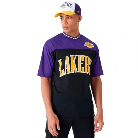 뉴에라 Arch Grphc Mesh Los Angeles Lakers 반팔 티셔츠 140595314