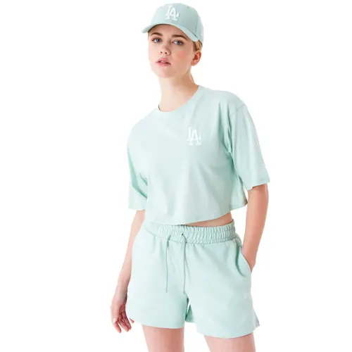 뉴에라 MLB Le Crop LA 다져스 반팔 티셔츠 140595734