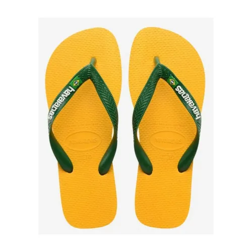 하바이아나스 Brasil 로고 슬리퍼 140660542