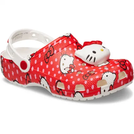 크록스 Hello Kitty Red 클래식 샌들 140719838