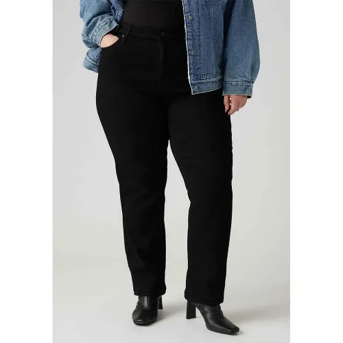 리바이스 724 PL Straight 하이웨이스트 청바지 140766579