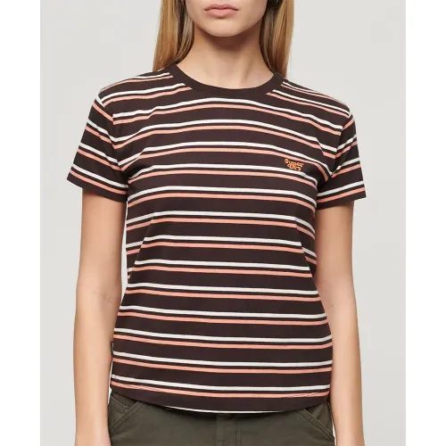 슈퍼드라이 에센셜 Logo 반팔 티셔츠 140775270