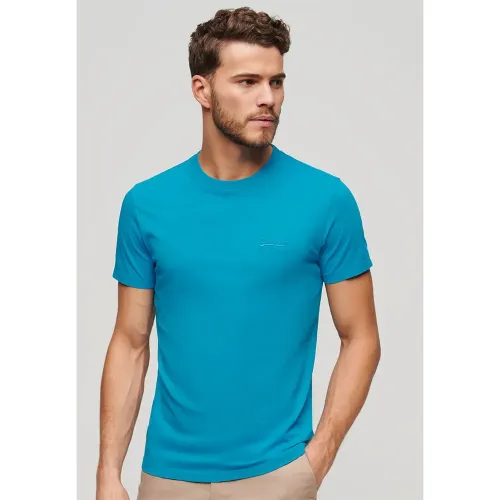 슈퍼드라이 에센셜 Logo Emb Neon 반팔 티셔츠 140900854