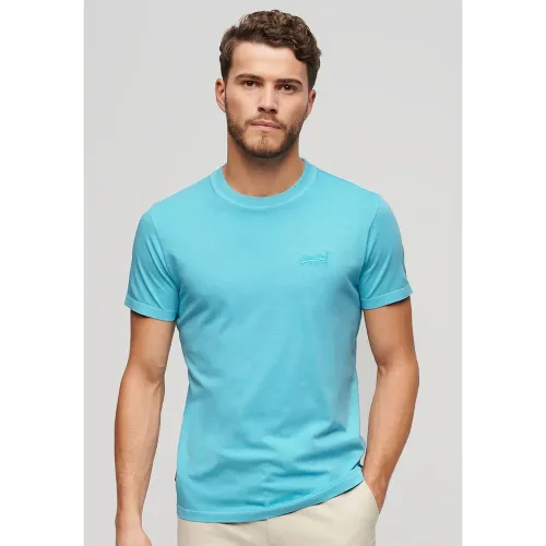 슈퍼드라이 에센셜 Logo Emb Neon 반팔 티셔츠 140900861