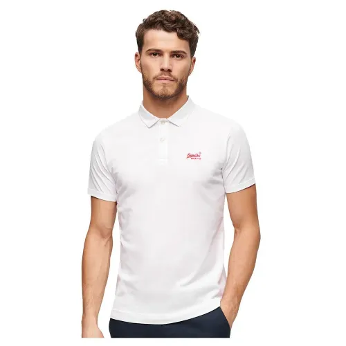 슈퍼드라이 에센셜 Logo Neon 반팔 폴로 셔츠 140900871